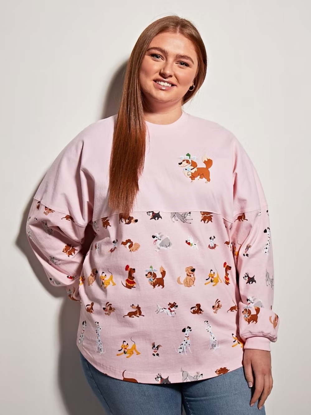 🆕️ Rare Retired Disney Dogs Pink Spirit Jersey